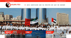 Desktop Screenshot of goldenfistkarate.net